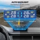 Система контролю тиску в шинах TPMS Solar датчики тиску коліс автомобіля моніторинг температури шин бездротовий дисплей сонячна зарядка USB зовнішні датчики IPX7 автосигналізація тиску цифровий манометр система безпеки для авто TPMS монітор коліс 4 датчик - зображення 2