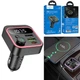 FM-модулятор Hoco E85 38W FM Car Kit з PD+QC та RGB Light - изображение 2