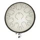 Глюкофон 15 нот 35 см tongue drum белый - изображение 1