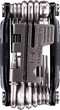 Мультитул Crankbrothers M20, 2/2.5/3/4/5/6/8мм, T10/Т25, Phillips #1/2, flat #1, инструмент для бескамерных шин ключи для спиц, выжимка цепи, черный - изображение 2