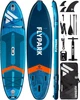 Надувна SUP дошка для плавання 335 см FLYPARK ICE FOG GREEN - изображение 1