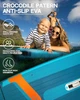 Надувна SUP дошка для плавання 335 см FLYPARK ICE FOG GREEN - изображение 7