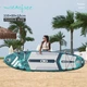 Надувна SUP дошка для плавання 335 см FLYPARK Ice Fog Blue - изображение 9