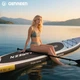 Надувна SUP дошка для плавання 305 см GENREEN Light Blue Aurora Gradient - изображение 7