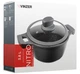 Кастрюля Vinzer Nitro Induction Line 3,8 л с крышкой 24 см 50458 - изображение 3