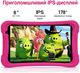 Дитячий планшет 8" Pritom L8 2+2/64Gb 4 ядра Android 13 4000 mAh Рожевий (102023250) - Уцінка - зображення 3
