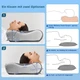 Ортопедична подушка IDEA з ефектом пам'яті (63 x 37 x 11/8,5 см) - зображення 3