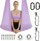 Hamak do jogi Acro4f Aerial 5 m Fioletowy AH-5X2.8M-PURPLE (5906506410310) - obraz 7