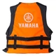 Жилет спасательный страховочный для воды Yamaha черно-оранжевый размер XL YM-1018XL/R - изображение 2