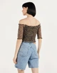 Топ Bershka леопардовий BBWNF940 M - изображение 4