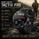Смарт-часы Fitwell T30 Black водонепроницаемые спортивные с Bluetooth звонками AMOLED 1.6'' и мощным аккумулятором 600 мАч - изображение 1
