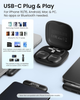 Беспроводной петличный микрофон Neceff Echo Air 2 для iPhone 15/16/17 Android USB-C с AI шумоподавлением и кейсом - изображение 8