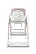 Стільчик для годування гойдалка шезлонг 3 в 1 Caretero NESTO PINK - изображение 9
