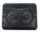 Подставка-кулер для ноутбука Master Vision N21 Black, 2 вентилятора, USB, LED-подсветка - изображение 6