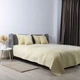 Покривало ТЕП "VELOUR" Бежеве/Ромб круглий, 240x260 - изображение 4