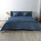 Покривало ТЕП "VELOUR" Cиній/Ромб круглий, 180x240 - изображение 2