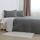 Покривало ТЕП "VINTAGE" 2 наволочки 50*70 см Сіре/Вінтаж, 240x260 - изображение 2
