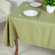 Скатертина "Aquastop" водовідштовхуюча Olive, 150x150 - изображение 2