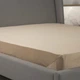 Простирадло ТЕП "VELOUR" з резинкою золотий беж, 180x200 - зображення 3