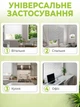Жалюзі-плісе на вікна самоклеючі 60x180 см, Білий (BLINDS-WHITE60X80) - зображення 2