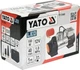 Автомобильный компрессор YATO 12 В, 180 Вт, 1 МПа, 40 л/мин, с LED фонарём - изображение 2