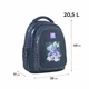 Рюкзак Kite Education Teens See You Soon "Медвежонок" 40х29х17 см ортопедический серо-синий (K25-8001M-3) - изображение 3