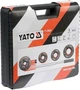 Набір різьбонарізний YATO, 5 елементів, для труб 3/8", 1/2", 3/4", 1" - зображення 3