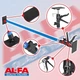 Підпори телескопічні для стель і гіпсокартону AL-FA ALHTS2E 2шт 115-290см - зображення 2