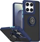 Захисний чохол MatteLuxe Motorola Edge 60 Pro (з кільцем) Blue (44954-28) - зображення 1