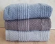 Набір турецьких махрових рушників Cestepe MicroCotton Premium 3 штуки 50x90 Nesha щільність 600 г/м2 - зображення 3