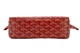 Сумка через плече Goyard у червоному кольорі. - зображення 6