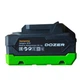 Аккумуляторная болгарка Dozer T40 Brushless: УШМ Бесщеточная, 125 мм, 3 скорости (4700/7200/9600), 2 АКБ 20В 4Ah + Кейс - изображение 4