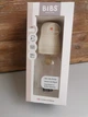 Детская бутылочка BIBS Baby Bottle Round Latex 150 мл Slow Flow (медленный поток) Ivory - изображение 2