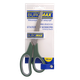Ножиці BUROMAX 4543-04 19см ручки з гумовими вставками (12) /BM.4543-04/ - изображение 3