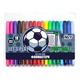 Фломастери Yes Football 18 кольорів - изображение 1