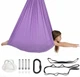 Сенсорный детский гамак Acro4f 3 м Фиолетовый KH-3X1.5M-PURPLE (5906506410914) - изображение 1