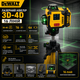 Аккумуляторный лазерный нивелир DeWalt 3D-4D (16 линий) - изображение 4