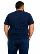 Футболка мужская Fruit of the Loom Valueweight базовая классическая 100% хлопок, размер 5XL тёмно-синяя - зображення 9