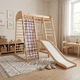 Детский спортивный комплекс для дома SportBaby «Акварелька» Wood (SB-4213) - изображение 3