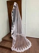 Фата весільна з кордового мережева (2.25 м), іспанка - изображение 2