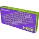 Клавіатура дротова Hator Hellyberry HK60 White-Violet - зображення 7