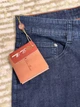 Мужские джинсы Loro Piana Men's Slim Straight Jeans темно-синие размер L (LP14002.2L) - изображение 5