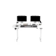 Геймерський ігровий стіл ULTRADESK Highlander XXL White - изображение 5
