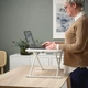 Підставка для ноутбука, біла, 60x40 см IKEA DUBBLA 805.347.01 - изображение 3