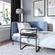 Журнальний столик, антрацит/темно-сірий, 53x50 см IKEA OLSERÖD 405.309.17 - изображение 13