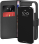 Etui z klapką Puro Wallet Stand Case do iPhone 17 Black (8018417525469) - obraz 1