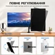 Крепление кронштейн поворотный для 2 мониторов Pholiten MD97442SE 13-27 выдвижное до 8кг - изображение 2