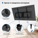 Кріплення кронштейн для телевізора та монітора настінне BONTEC 118MB 37-85 до 60 кг - зображення 6