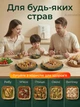Пергаментные формы для аэрогриля 50 шт 16х4,5 см для аэрофритюрницы одноразовая бумажная форма для запекания в мультипечи квадратная - изображение 6