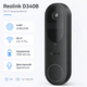 Видеозвонок Reolink D340B Wi-Fi с аккумулятором 7000 mAh 4 Мп IP65 Black - изображение 2